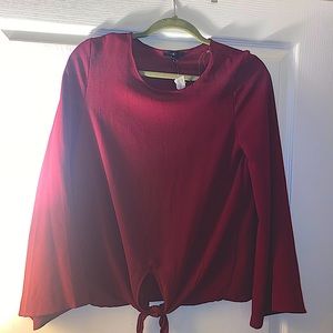 Maroon Blouse